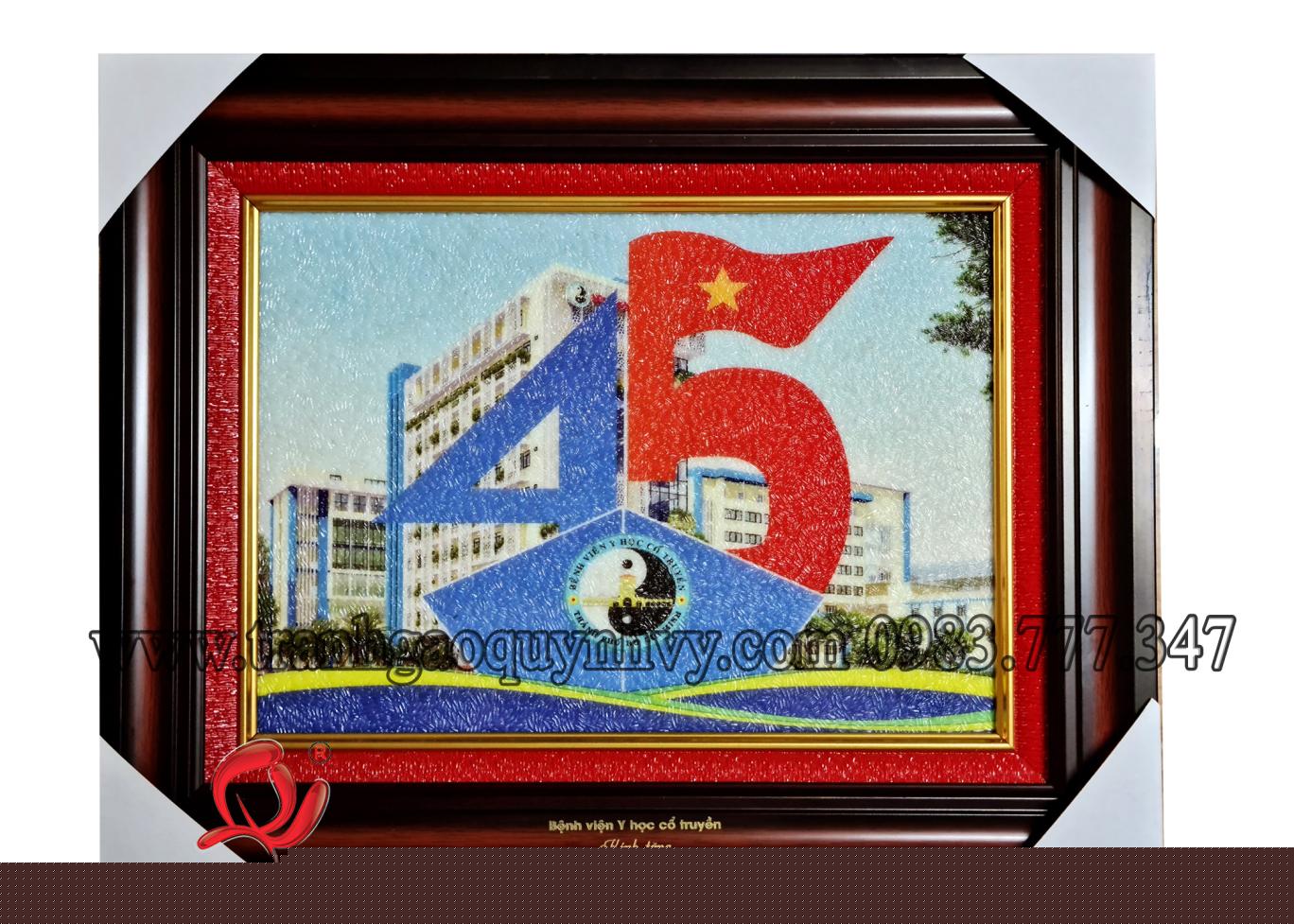 Logo 45 Năm Bệnh Viện Y Học Cổ Truyền - 25 x 35