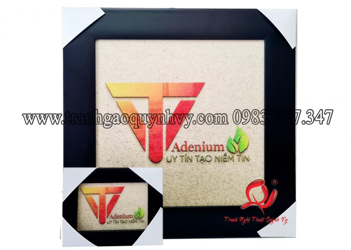 Logo Sứ Tuấn Vương Adenium - 40 x 40