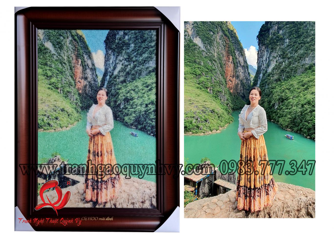 Chân Dung 1 người 40 x 60