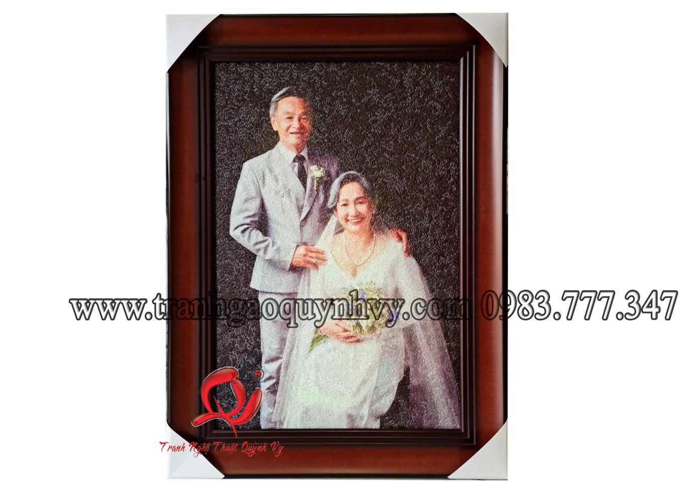 Chân Dung 2 người 40 x 60