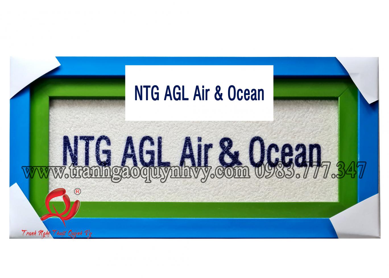 Tranh Logo - 15 x 40