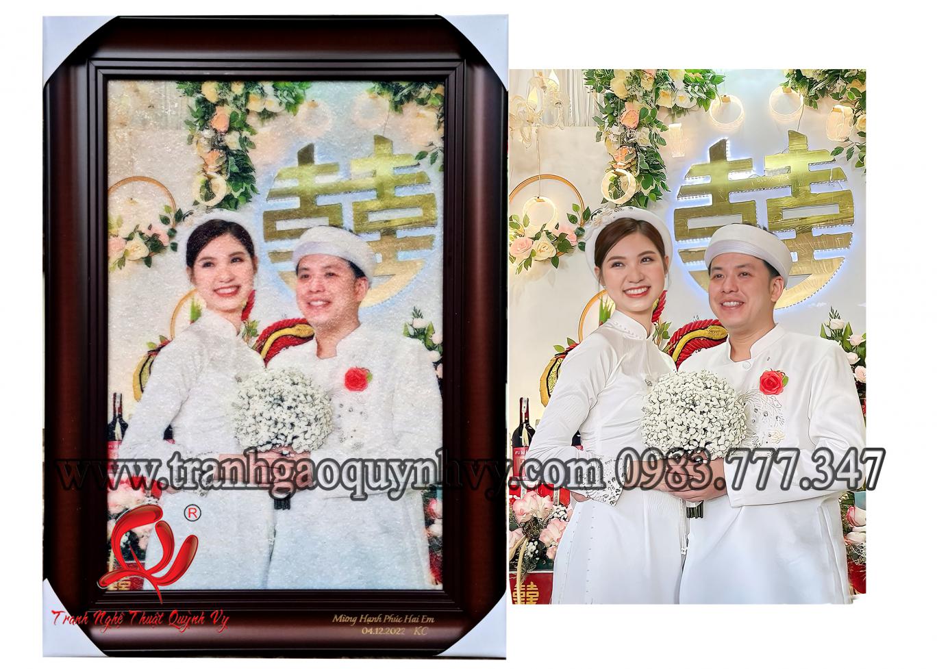 Chân Dung Cưới 40 x 60