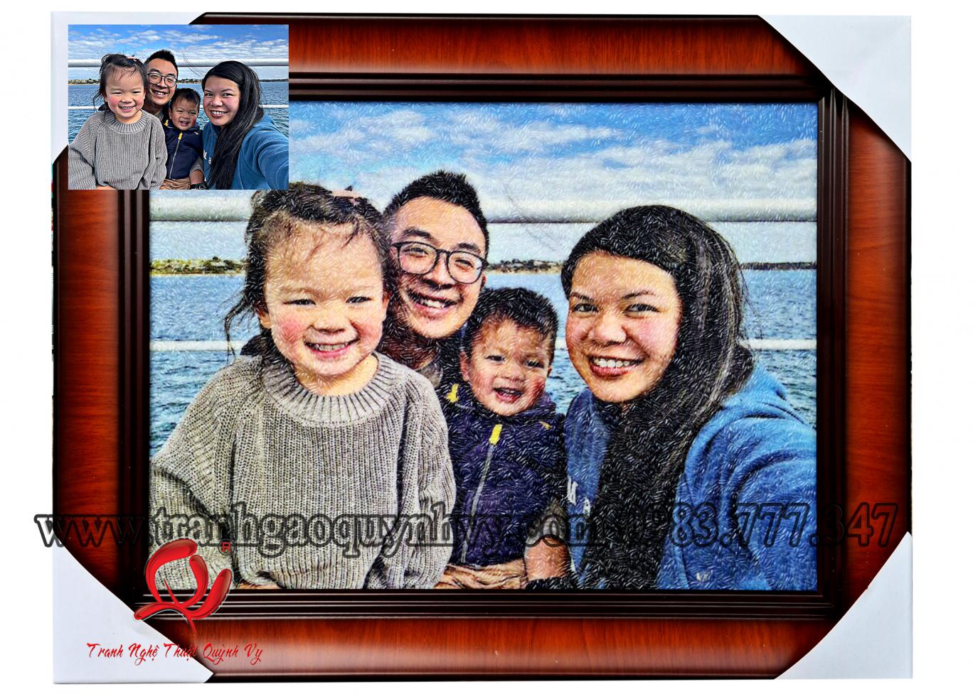 Chân Dung Gia Đình 3 - 30 x 40