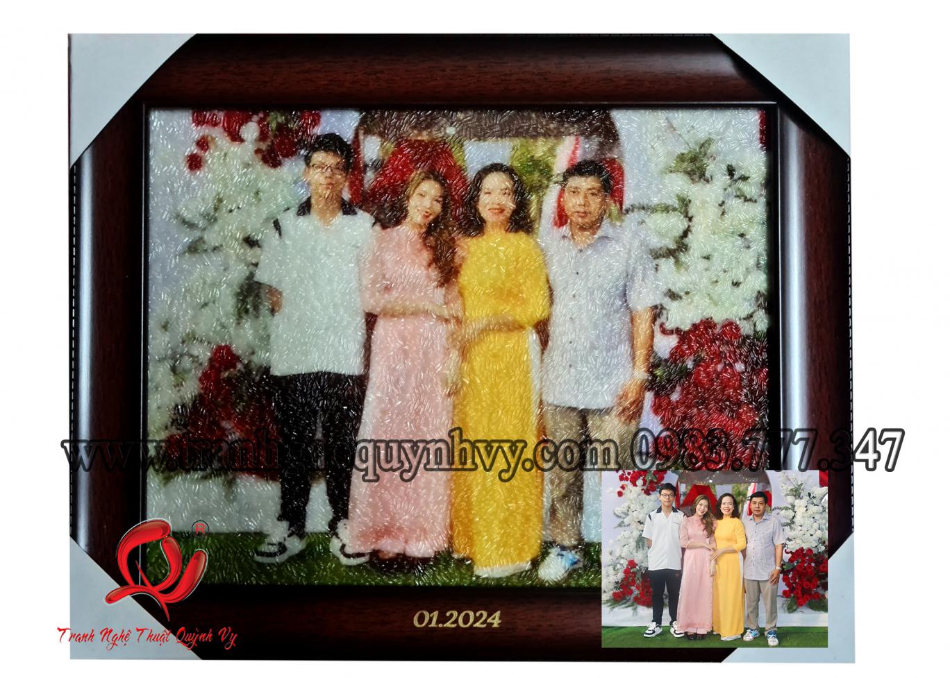 Chân Dung Gia Đình 22 x 28