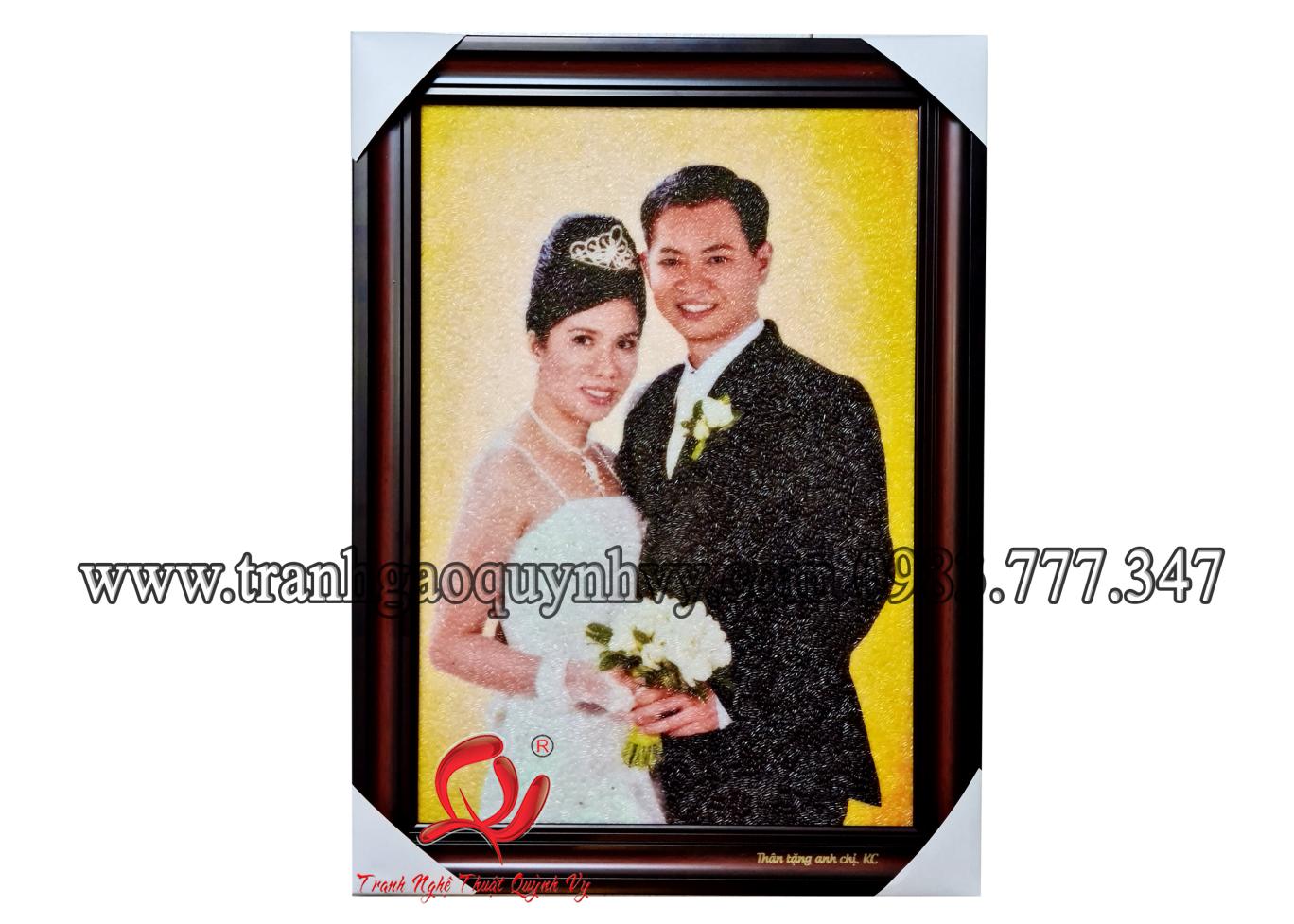Chân Dung 2 người 35 x 50