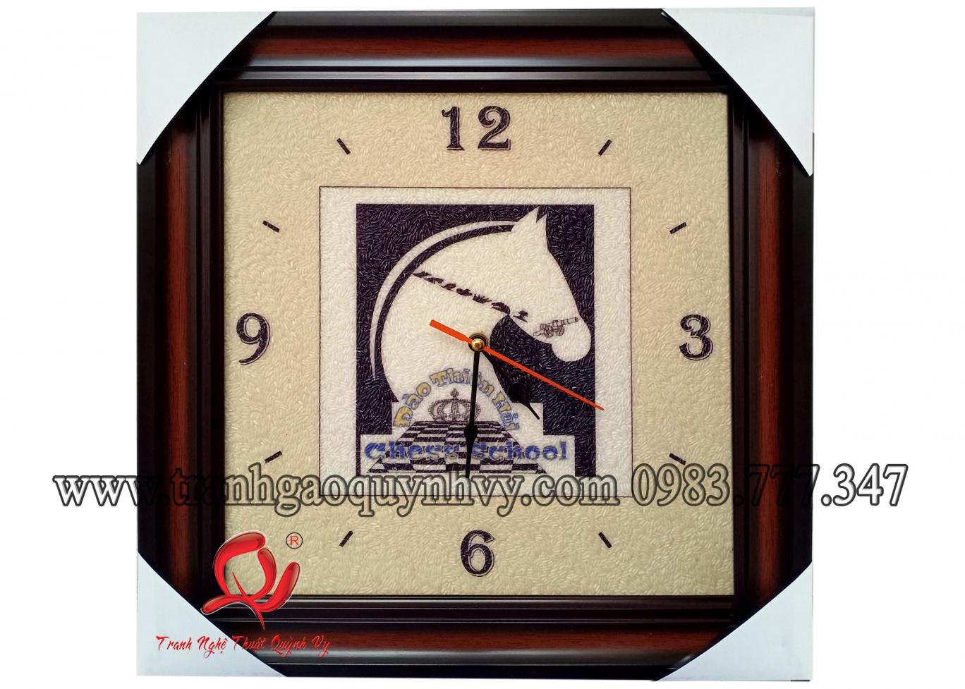 Tranh Logo - Đồng Hồ - 30 x 30