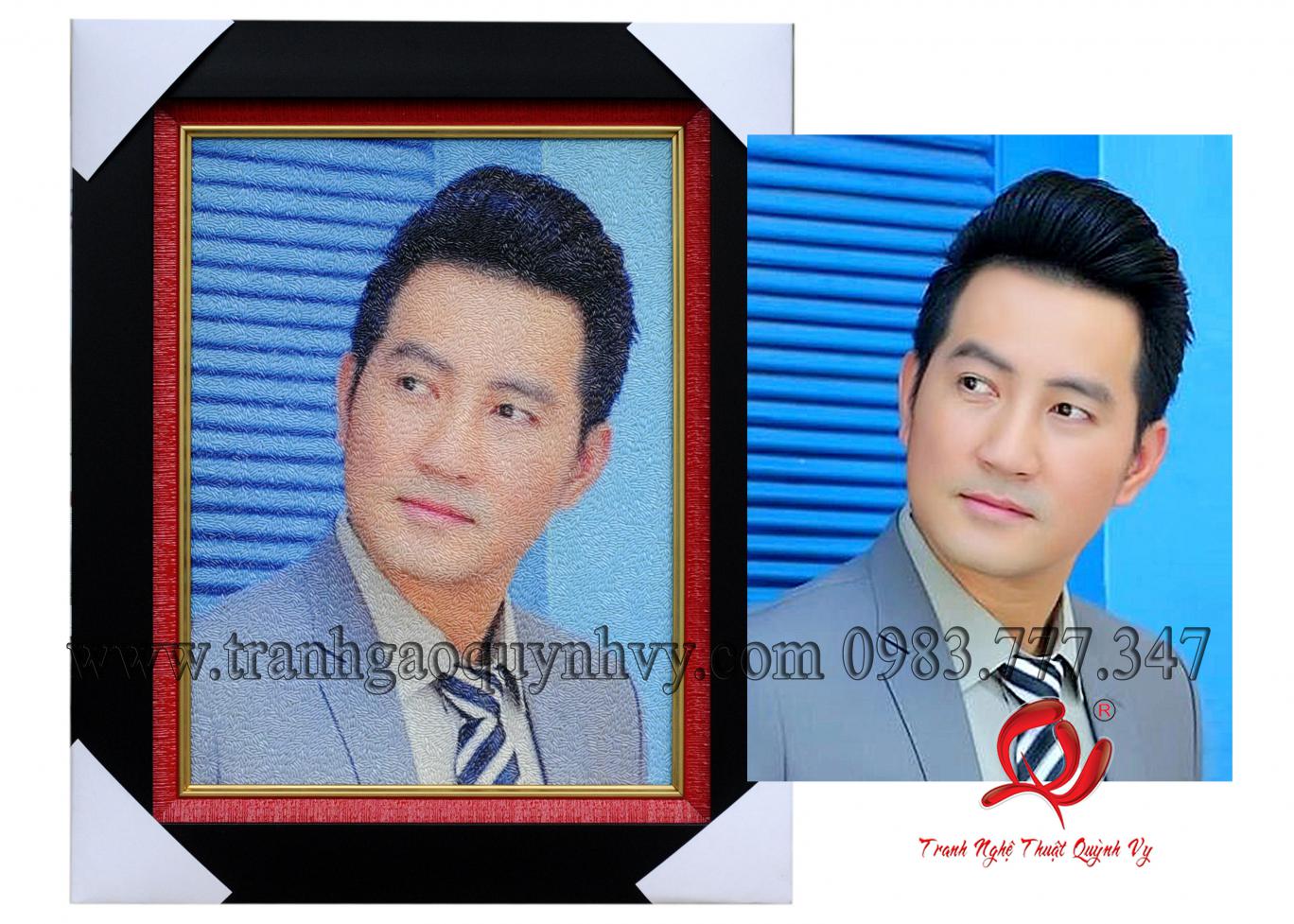 Chân Dung Ca Sỹ Nguyễn Phi Hùng 30 x 40