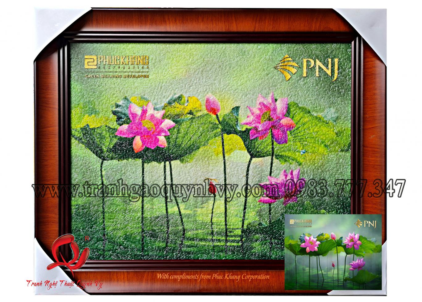 Sen - Logo Phúc Khang - PNJ - 35 x 45