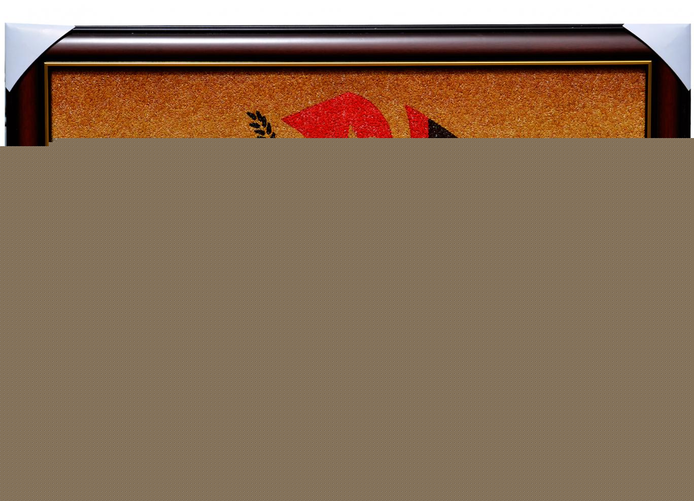 Tranh Gạo Giao Lưu Việt Nam - Lào 50 x 80