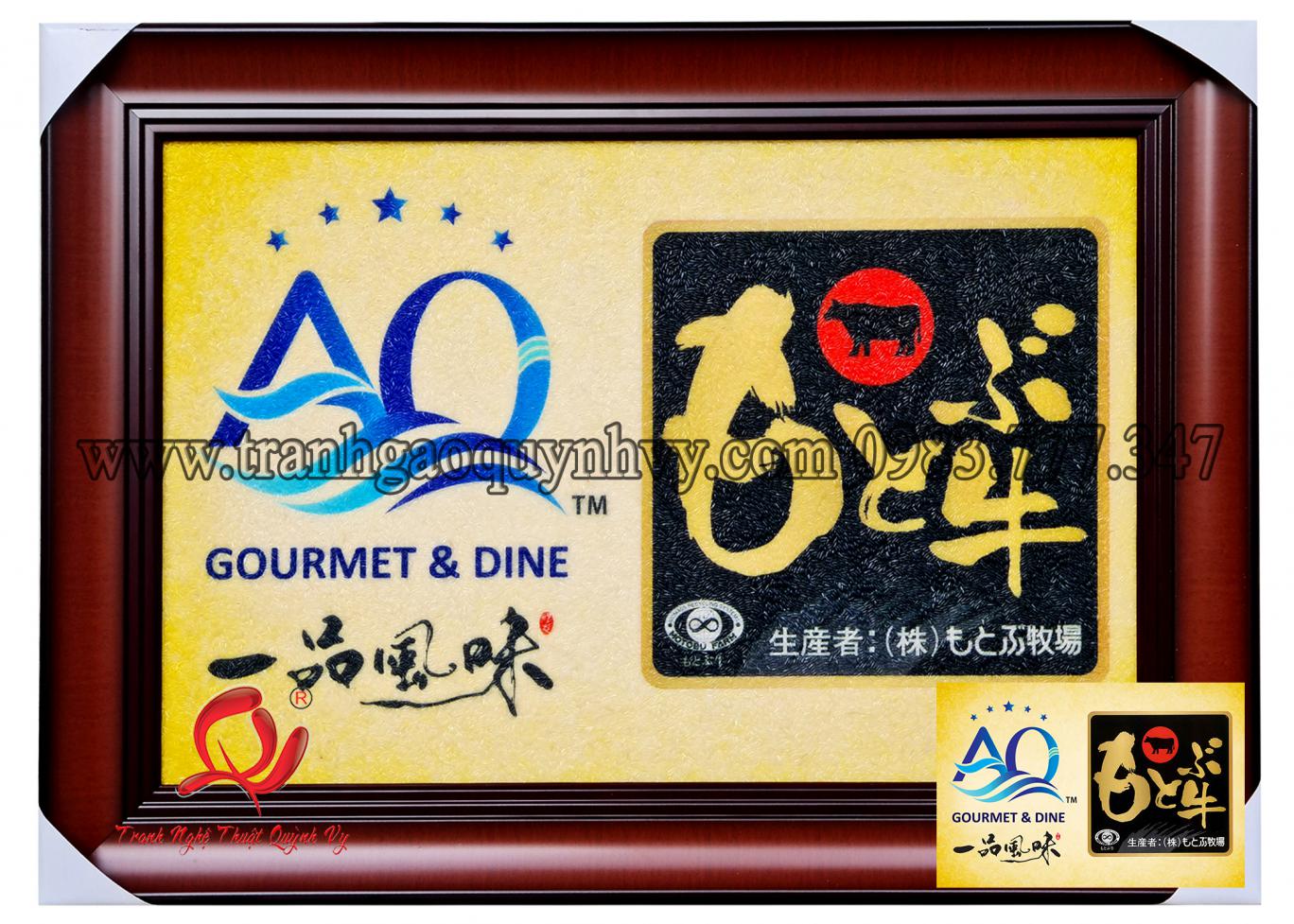 Logo 2 công ty 40 x 60