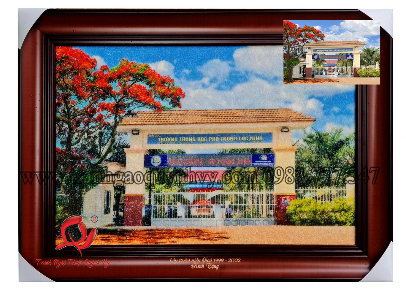 Trường Tiểu Học - 40 x 60