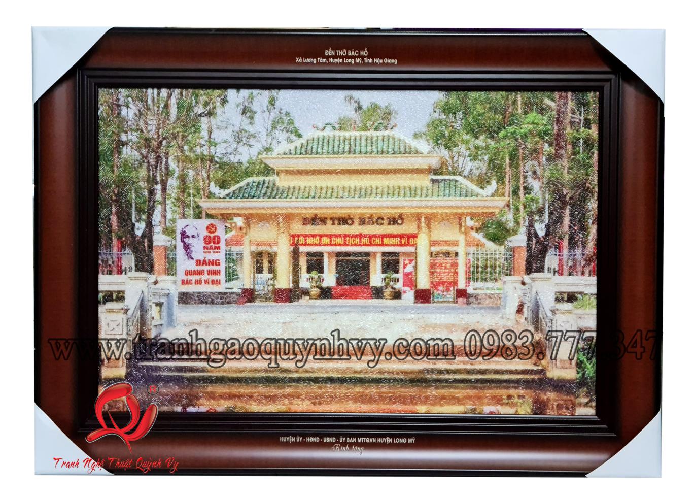 Đền Thờ Bác Hồ - 40 x 60