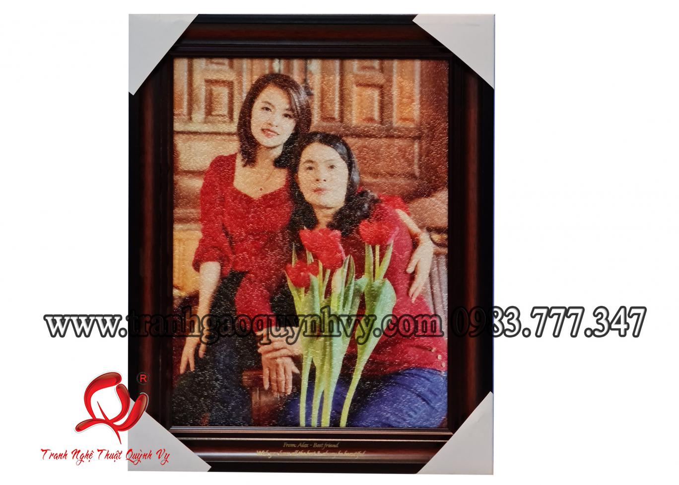 Chân Dung 2 người 30 x 40