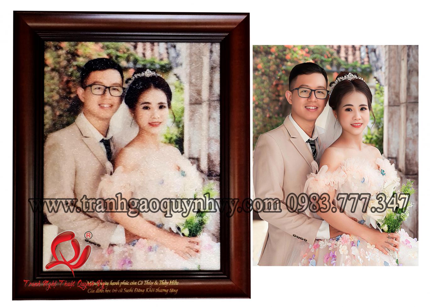 Chân Dung 2 người 30 x 40