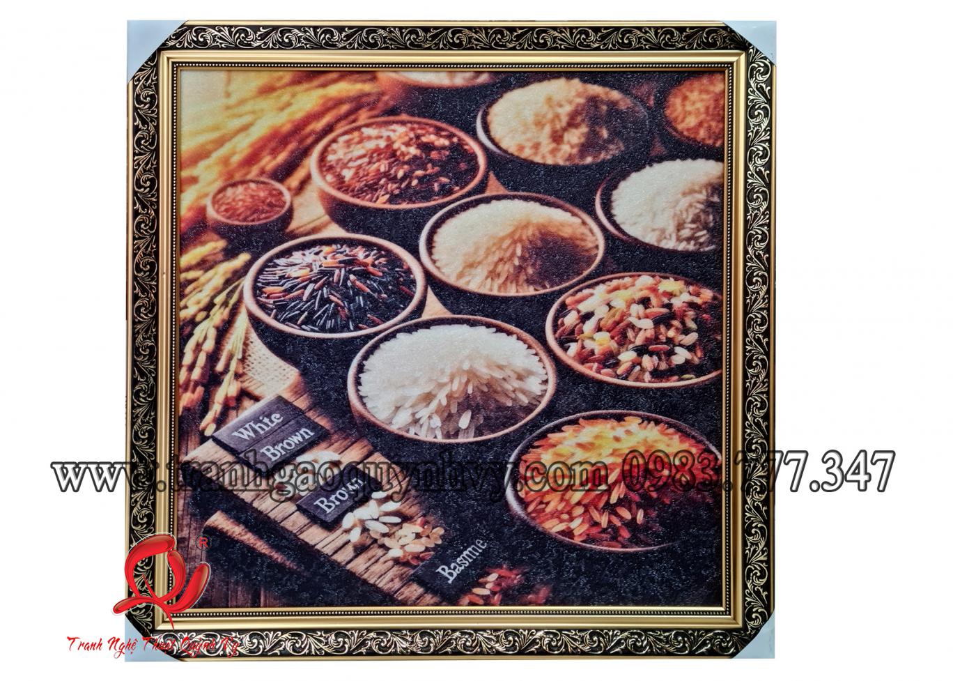 Tranh Gạo 60 x 60