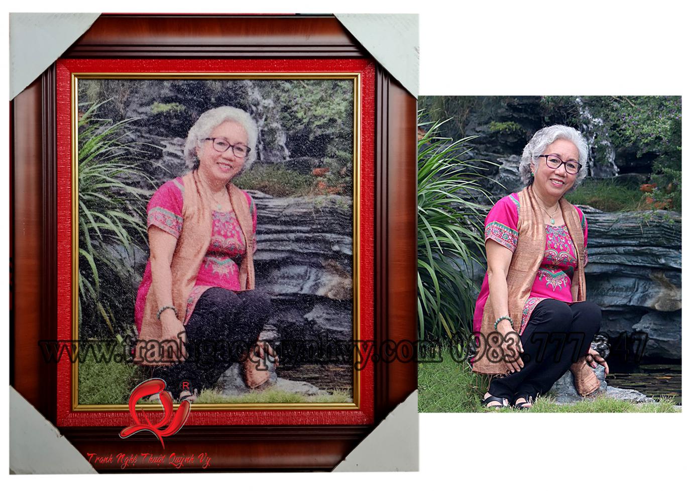 Chân Dung 1 người 35 x 45