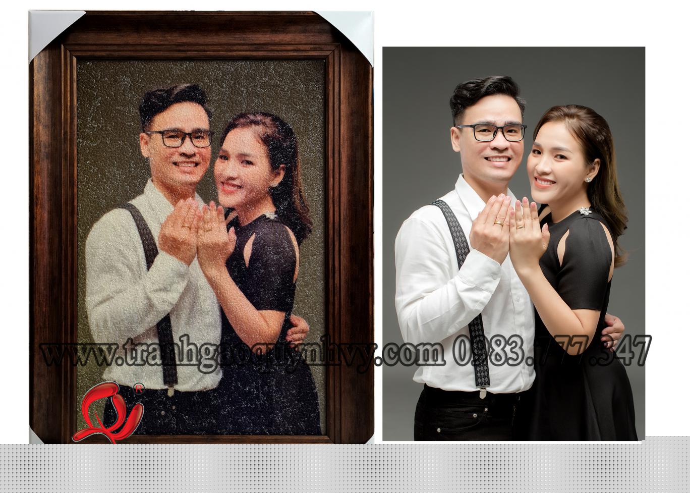 Chân Dung 2 người 40 x 60