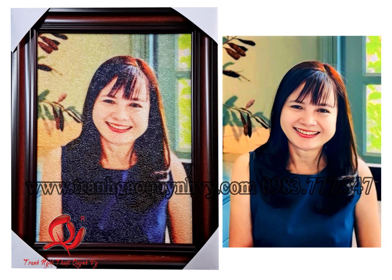 Chân Dung 1 người 30 x 40