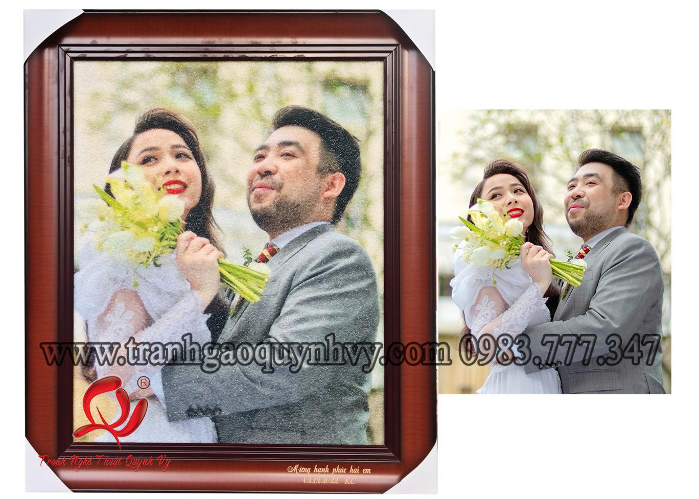 Chân Dung Cưới 45 x 55