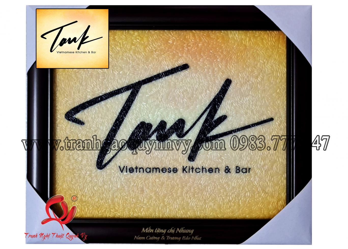 Logo để bàn 18 x 22
