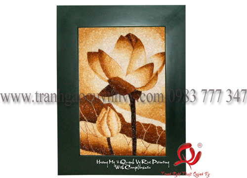   Sen Hồng - NTG16  Bức tranh đã được Á hậu Vũ Hoàng My - đại diện Việt Nam mang đến cuộc thi Miss W